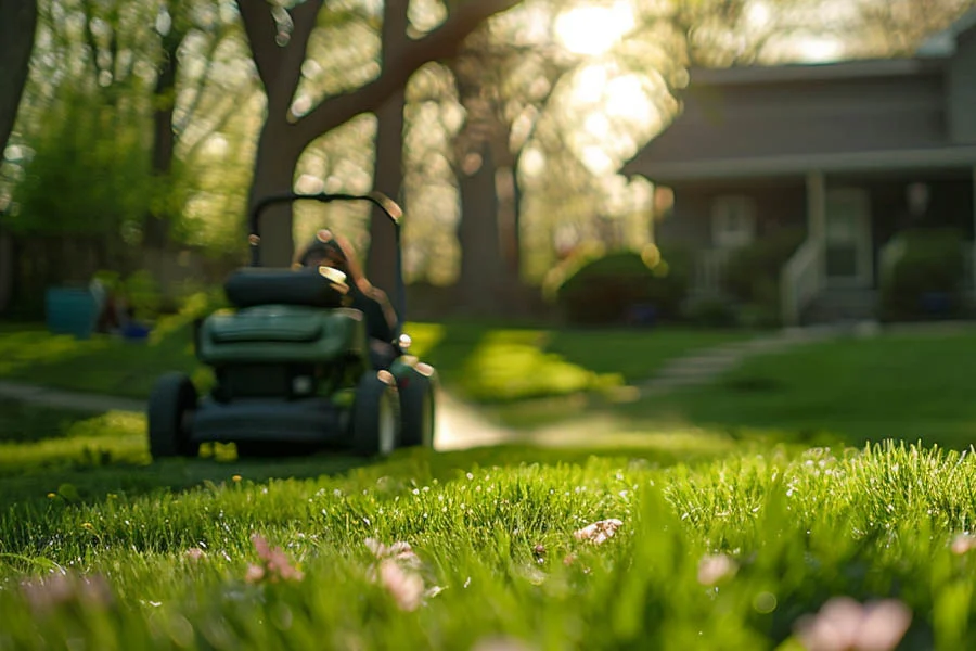 electric corded lawn mowers