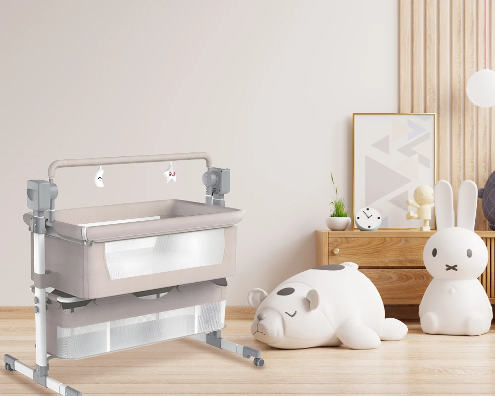 rocking bassinet cradle