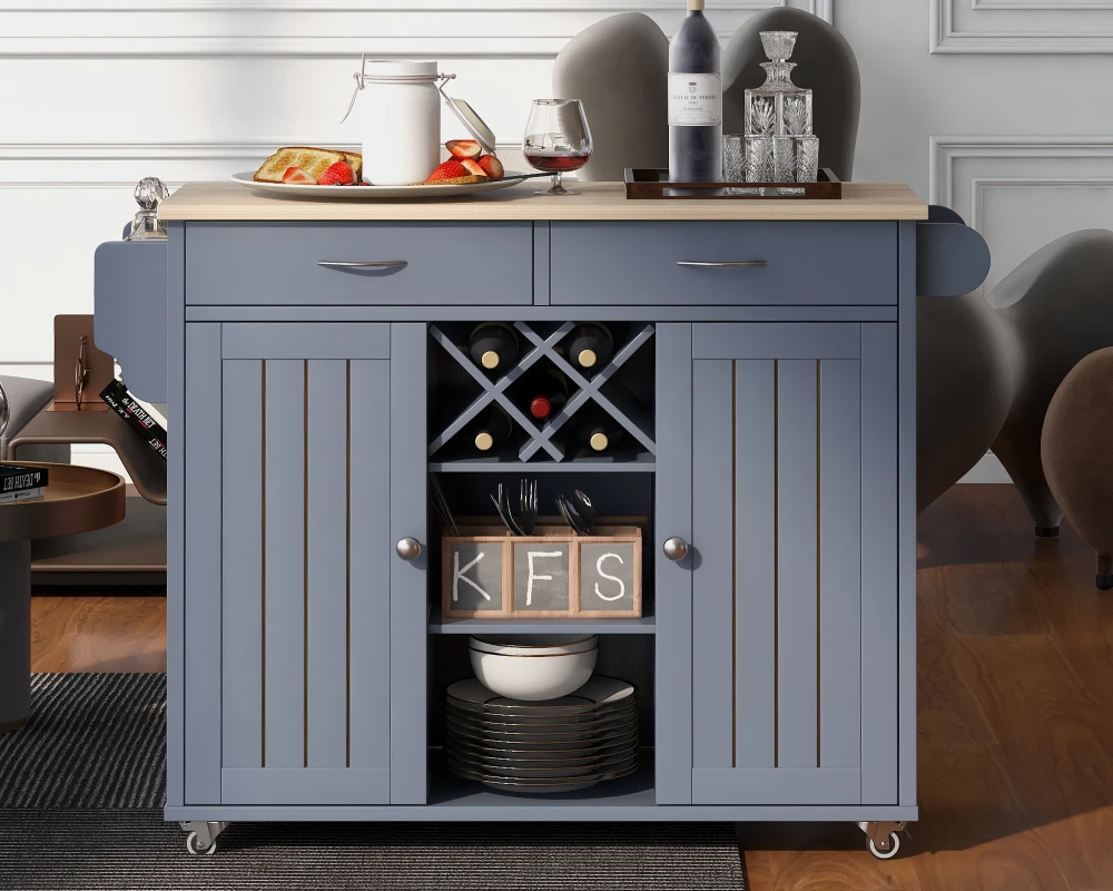 kitchen island with storage